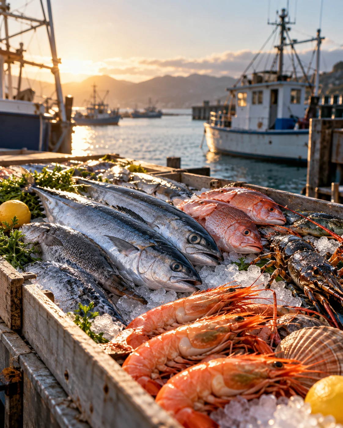 Fisch und Meeresprodukte