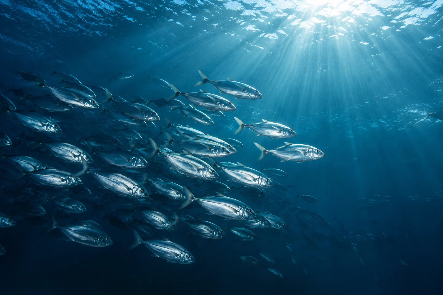 seafood underwater